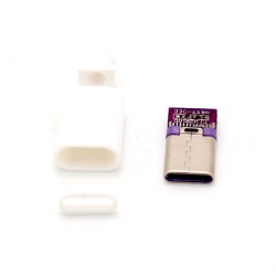 Male USB C Breakout Board