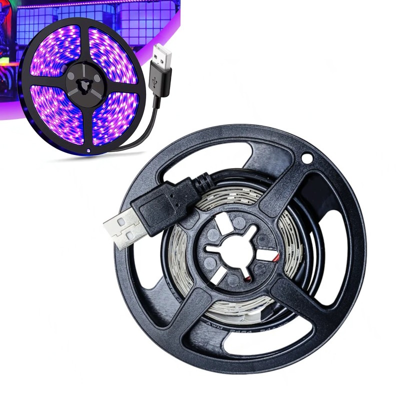UV LED USB Strip 1cm x 39 inches 275nm Roll
