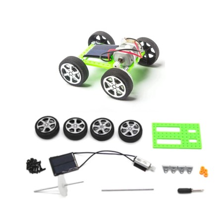 Solar Mini Car Robot Kit