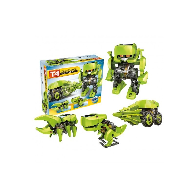 4-in-1 Transformer Solar Robot T4