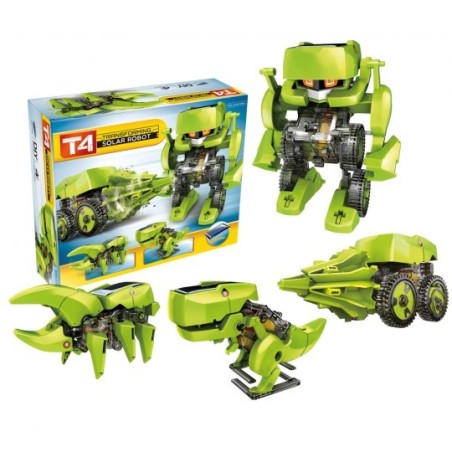 4-in-1 Transformer Solar Robot T4