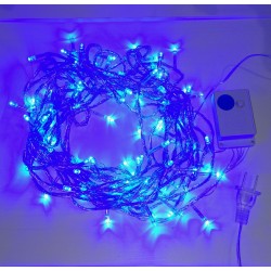 Blue 10m 8-Mode LED String Lights / Fairy Lights / Christmas Lights