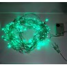 Green 10m 8-Mode LED String Lights / Fairy Lights / Christmas Lights