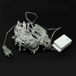 Red 10m 8-Mode LED String Lights / Fairy Lights / Christmas Lights
