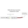 Mini RGB LED Strip Controller 12V
