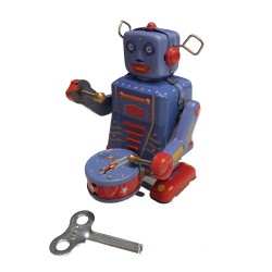 Drumming Tin Robot