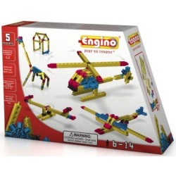 Engino Building Blocks Set - 5 Models Engineering Series STEM Toy