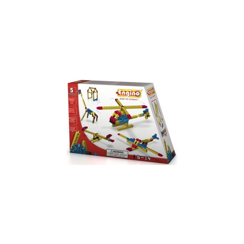 Engino Building Blocks Set - 5 Models Engineering Series STEM Toy
