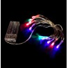 RGB 1m Battery Powered LED String Lights / Fairy Lights / Christmas Lights