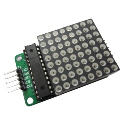 Serial LED Matrix Module (Arduino Compatible)
