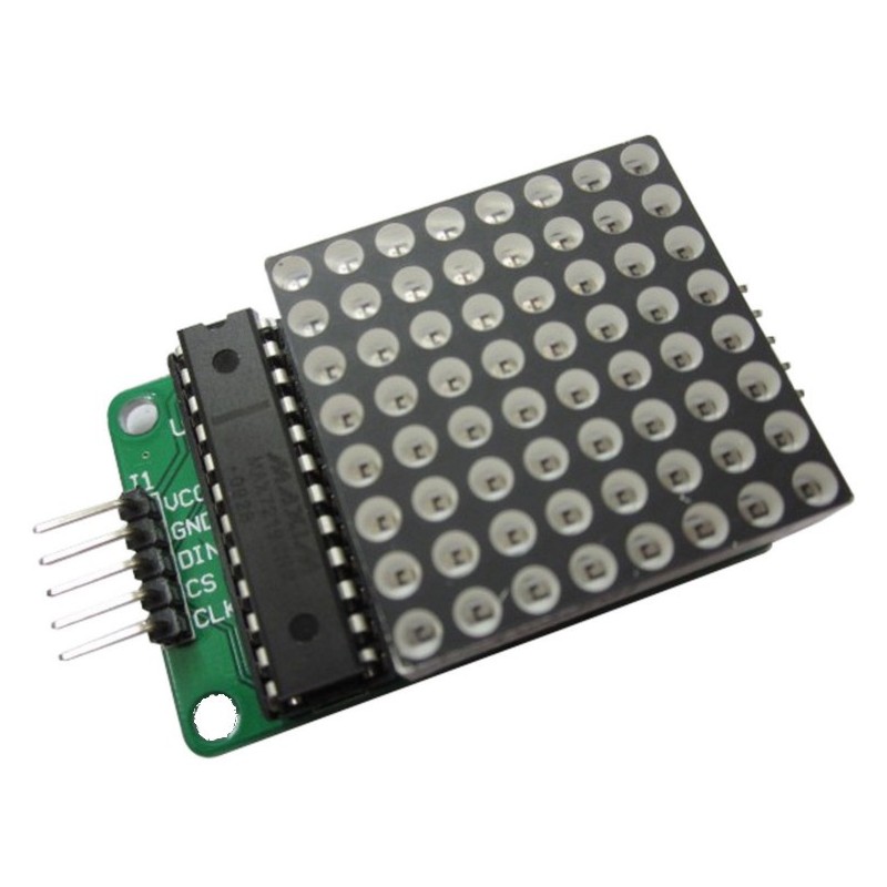 Serial LED Matrix Module (Arduino Compatible)