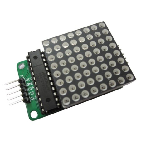 Serial LED Matrix Module (Arduino Compatible)