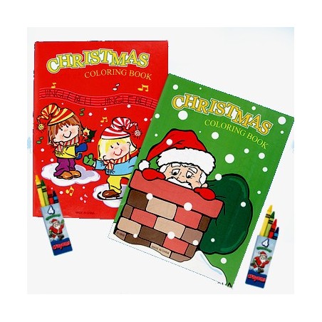 Christmas Coloring Book Activity Set