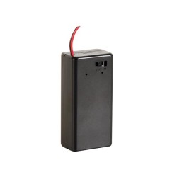 Enclosed 9V Battery Holder with On/Off Switch