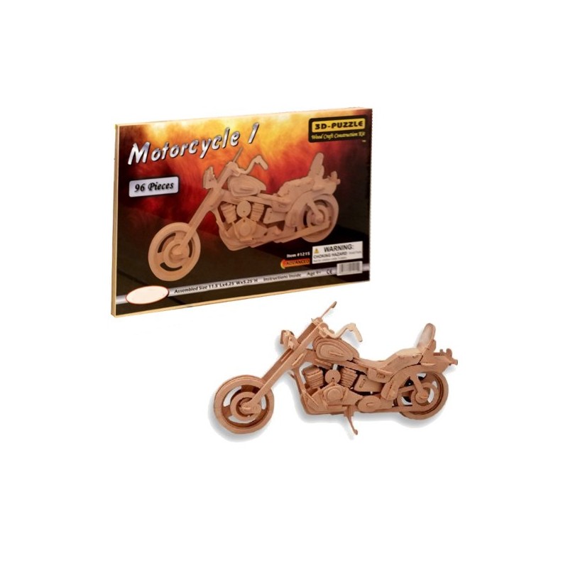 Motorcycle Wood Model