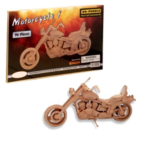 Motorcycle Wood Model