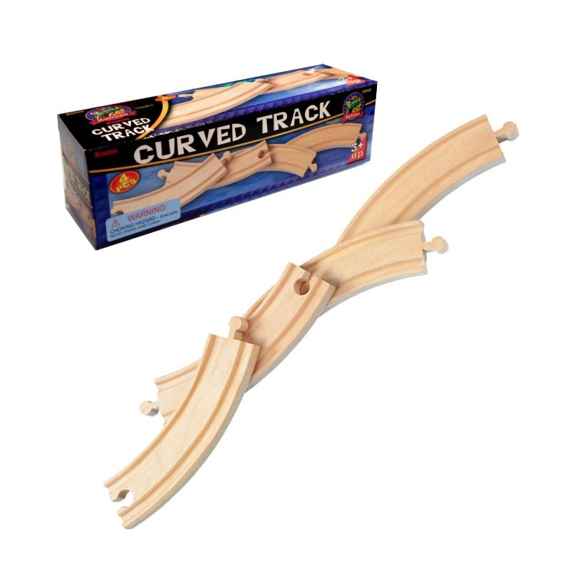 Curved Train Tracks 4 piece
