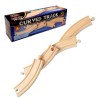 Curved Train Tracks 4 piece