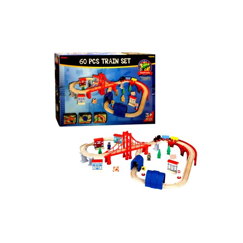 Deluxe 60pc Train Set