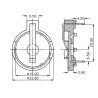Thru-Hole CR2032 Battery Holder