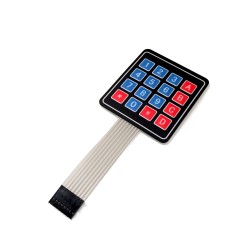 Adhesive Keypad: Membrane Matrix 3x4