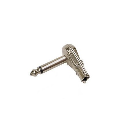 1/4" Mono Right Angle Plug