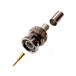 Male BNC Crimp Connector