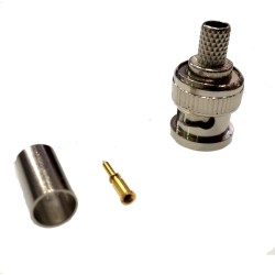 Male BNC Crimp Connector