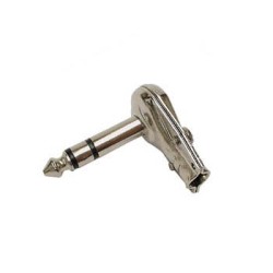 1/4" Stereo Right Angle Plug