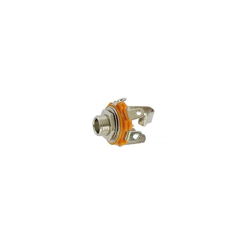 1/4" (6.35mm) Stereo Panel Mount Audio Jack