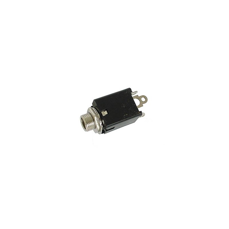 1/4" (6.35mm) Stereo Panel Mount Audio Jack