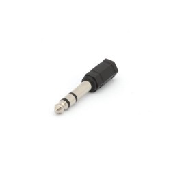 1/8" to 1/4" (6.35mm) Adapter Stereo