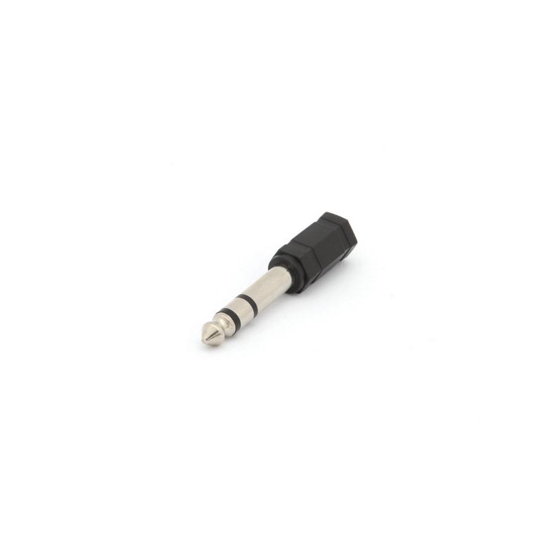 1/8" to 1/4" (6.35mm) Adapter Stereo