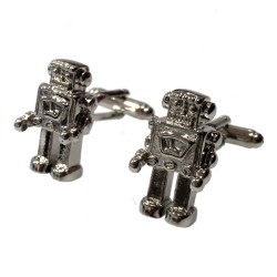 Robot Cufflinks (1 Pair)