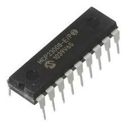 8 Port Expander: I2C MCP23008