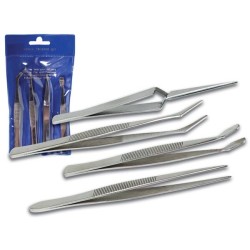 Tweezers (Set of 4)