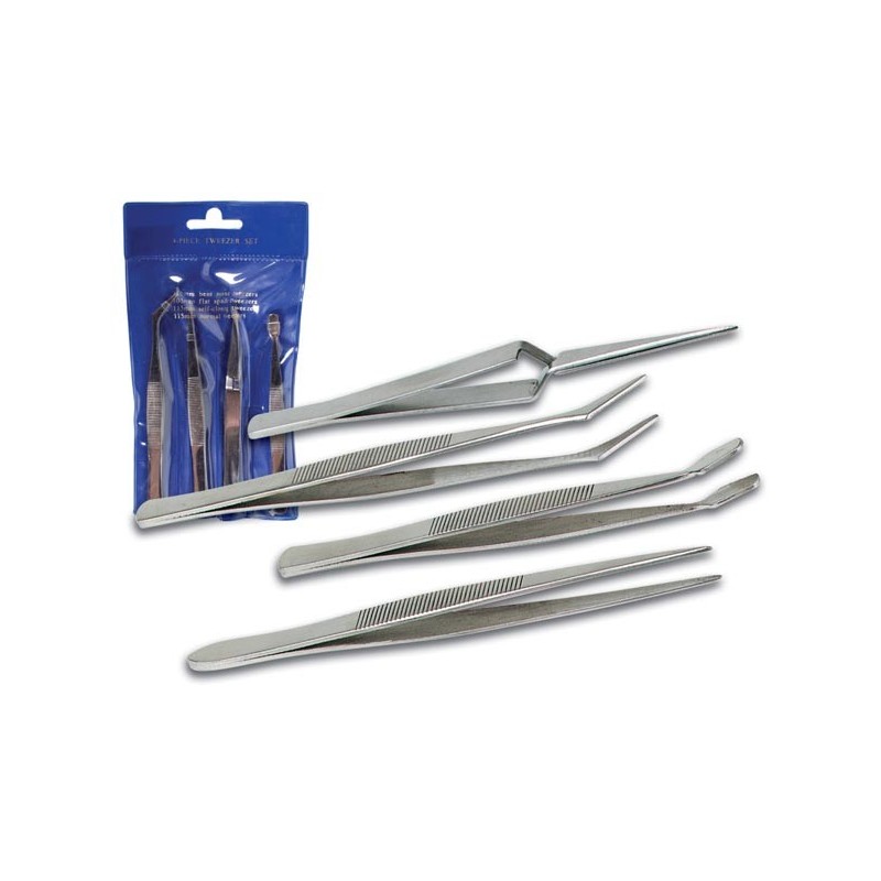 Tweezers (Set of 4)