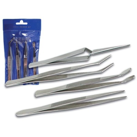 Tweezers (Set of 4)