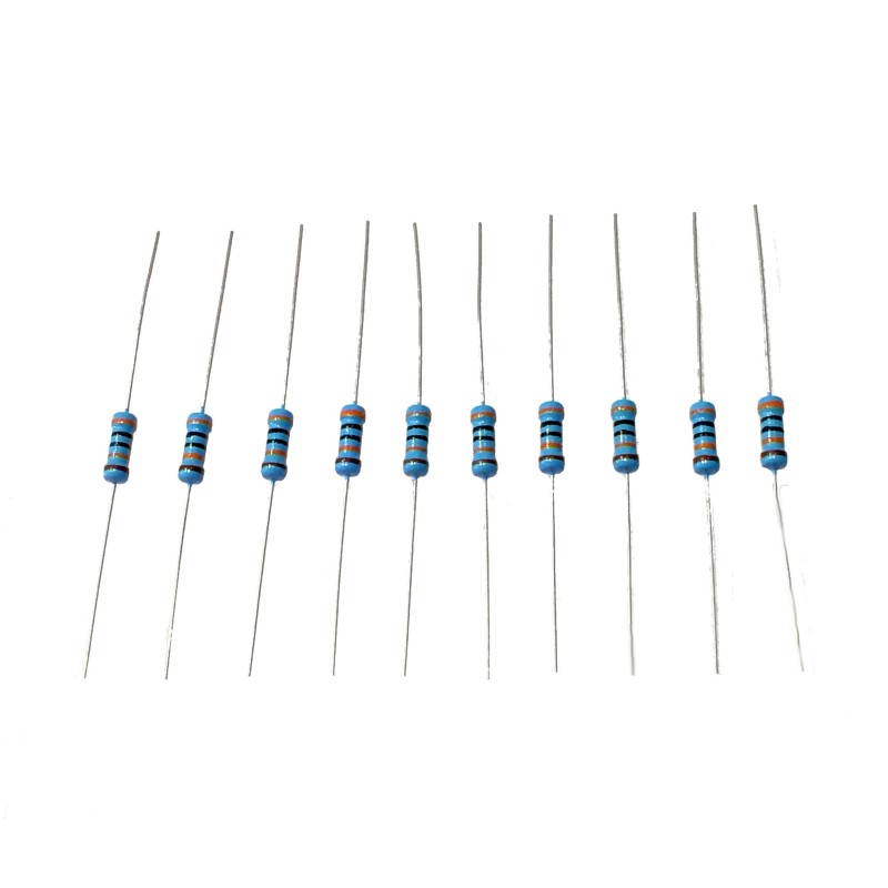 Single Value Resistor 10 pack : 1/2W 1% Metal Film