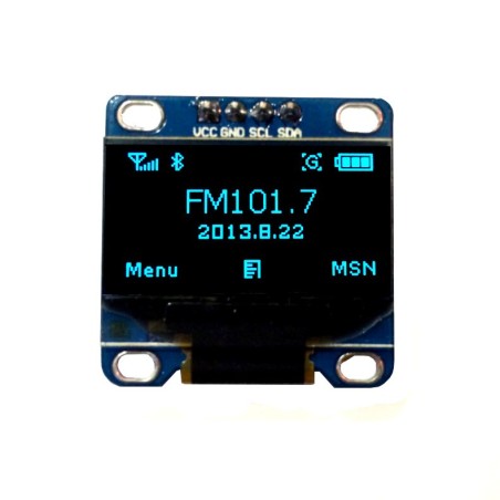Blue OLED Module (Soldered)
