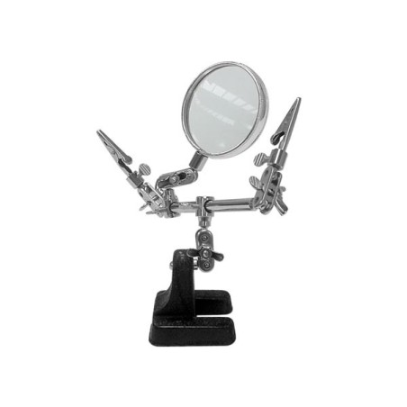 Helping Hand with Magnifying Glass