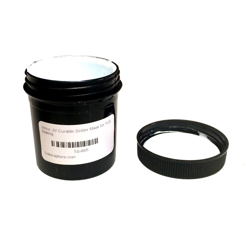 White UV Curable Solder Mask for PCB Making