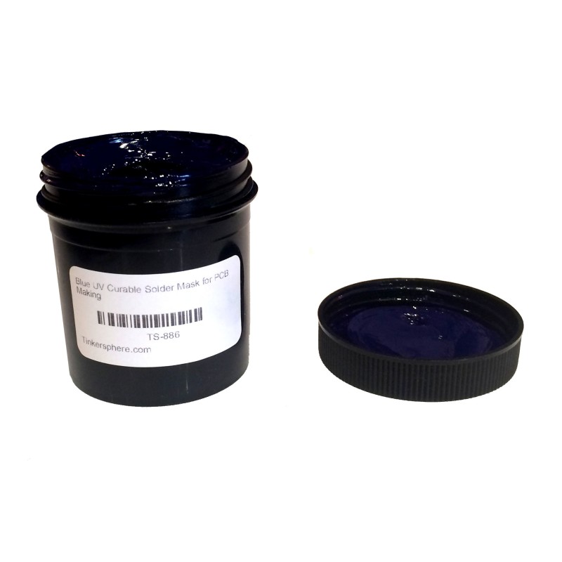 Blue UV Curable Solder Mask for PCB Making