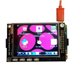 2.8" Pi TFT Touch Screen LCD Shield with Buttons for Raspberry Pi