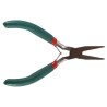 Premium 4.9-Inch Flat Nose Pliers | Hardened Carbon Steel | Black Oxide Finish | High-Quality Crafting Tools