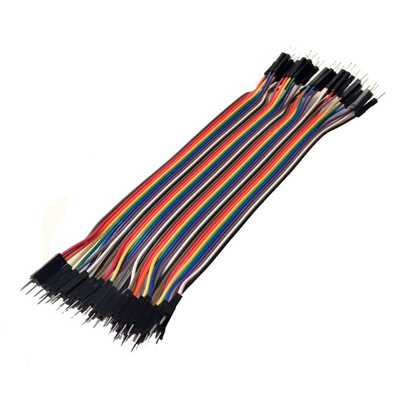 40 Pin Male to Male Ribbon Jumper Cable 
