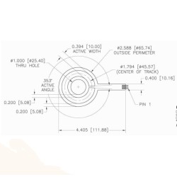 Circular Touch Sensor - Rotary Soft Potentiometer