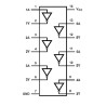 Inverter NOT Gate: 74HC05