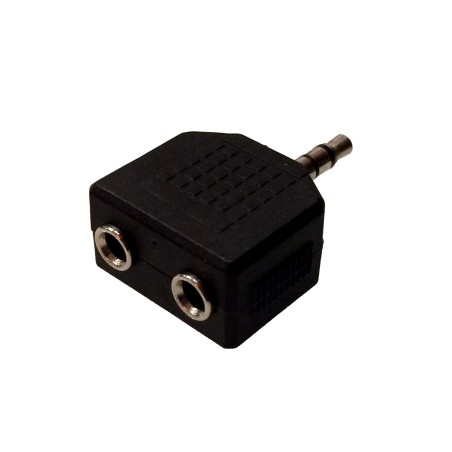Stereo Headphone Splitter 1/8" 3.5mm