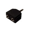 Stereo Headphone Splitter 1/8" 3.5mm